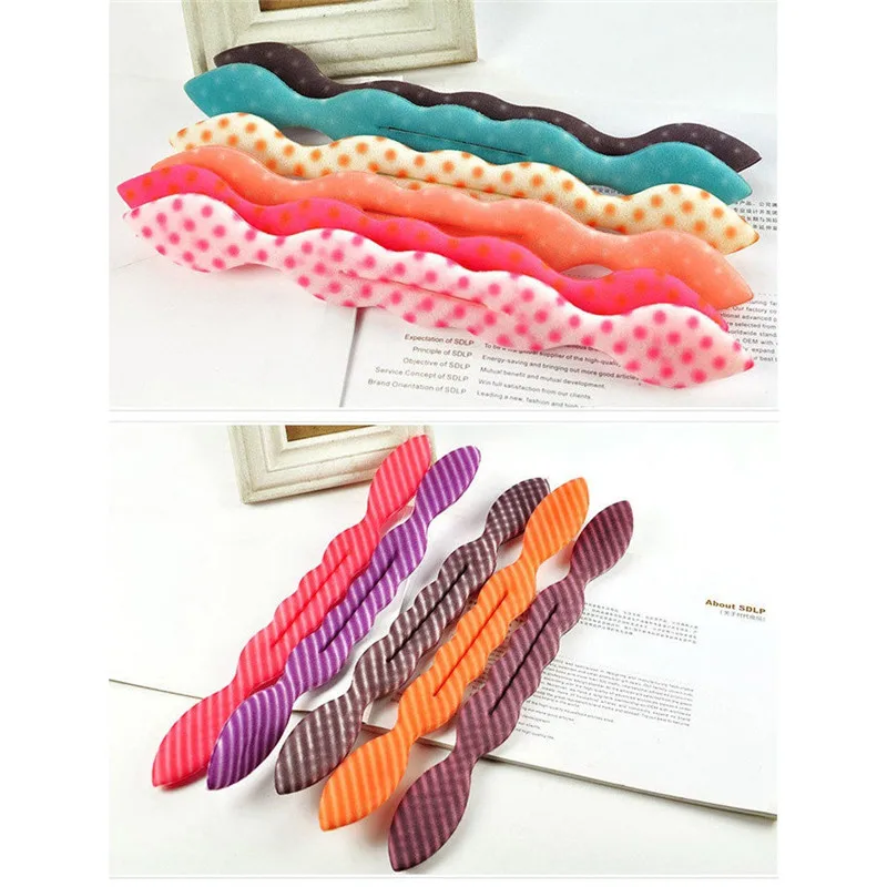 2 шт./компл. Женская Новая мода для укладки волос волшебная губка зажим пучок