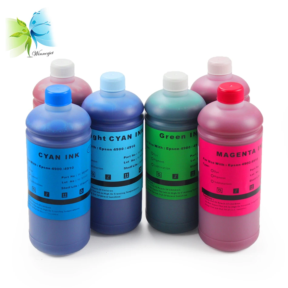 WINNERJET на водной основе оптом пигментные чернила для принтера Epson 4900 4910|bulk pigment