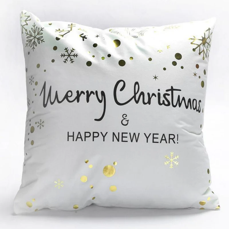 GSPC012 Love style Softer fabric Gold stamp pillow cover bedding pillowcase 45cm*45cm Home Decor decorative gold stamping Pillow cover - Цвет: GSPC012