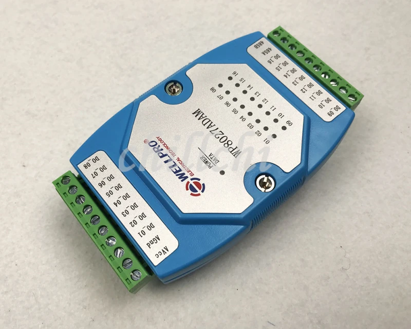 Коммутационный модуль с цифровым выходом изолированный связи MODBUS 16 до RS485|communication