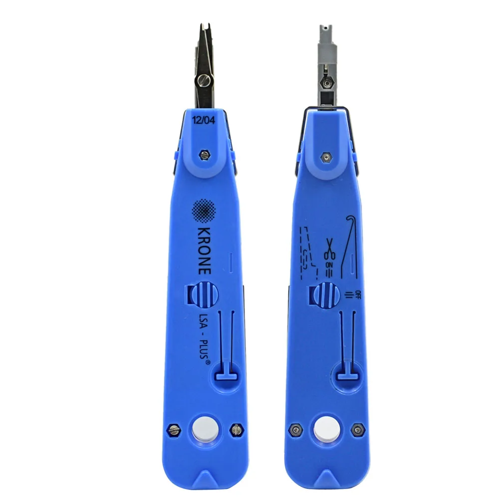 Новинка 2017 комплект инструментов KRONE LSA Plus с датчиком для сети Ethernet LAN Cat5 RJ45 кабель