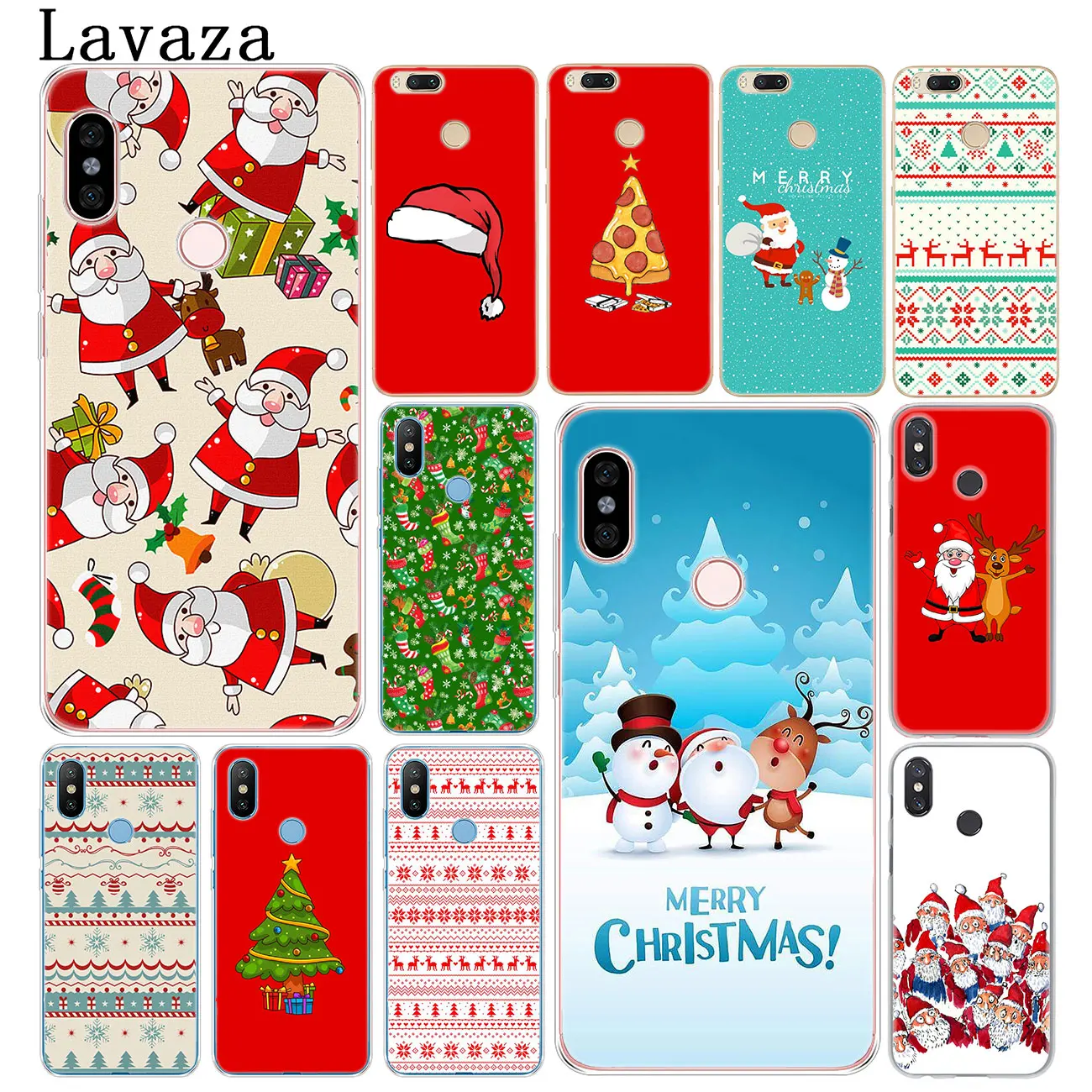 Чехол для телефона Lavaza Merry Christmas новогодний подарок Пончик чехол Xiaomi Redmi 8A 7A 6A 5A K20