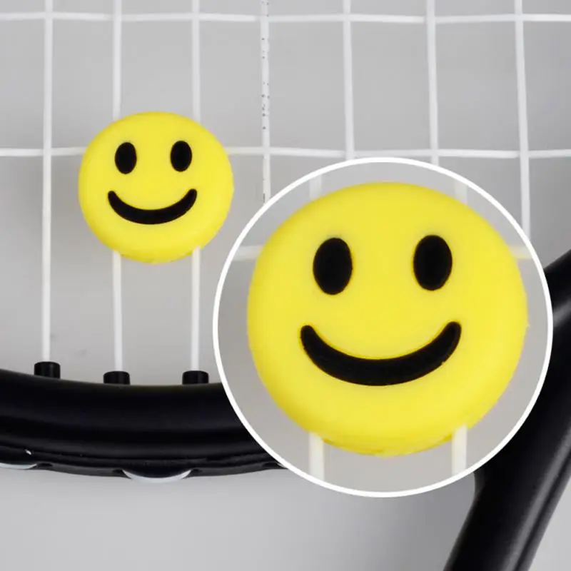 10 шт. Smile Теннисная ракетка демпфер амортизатор Tenis Вибрация ракетки Амортизаторы raqueta