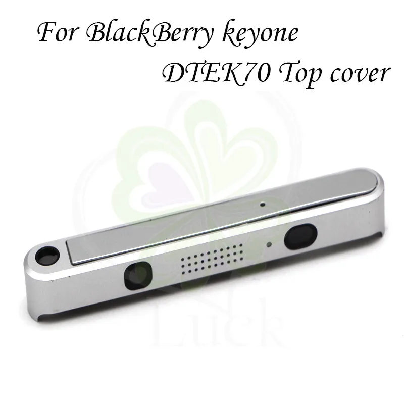 Серебристая качественная Крышка верхняя крышка корпус чехол для BB BlackBerry keyone DTEK70