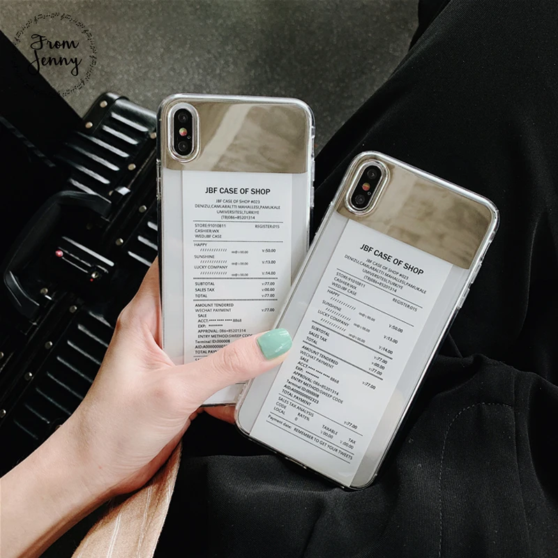 Простой Прозрачный чехол из ТПУ от Jenny для iPhone 11 Pro x xr xs max 6 6s 7 8 Plus | Мобильные