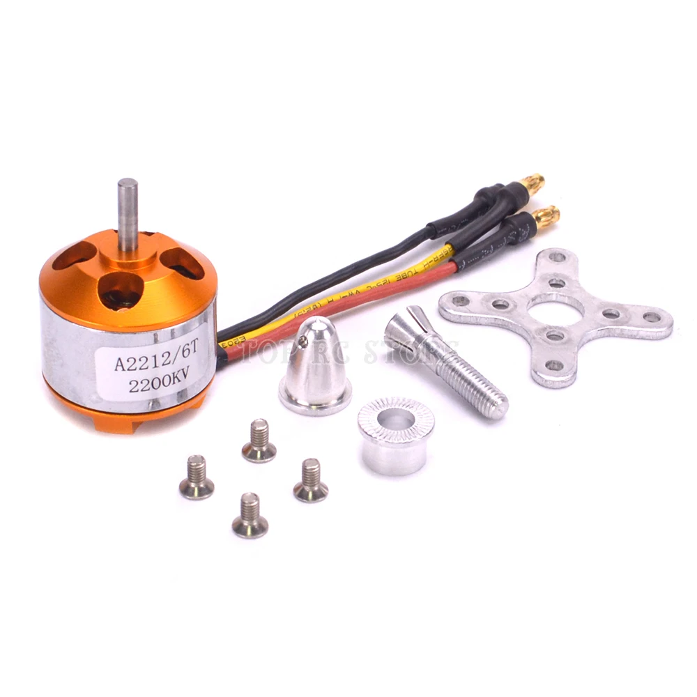 A2212 2212 2200KV XXD 6T бесщеточный мотор Outrunner 2 3S для радиоуправляемого самолета