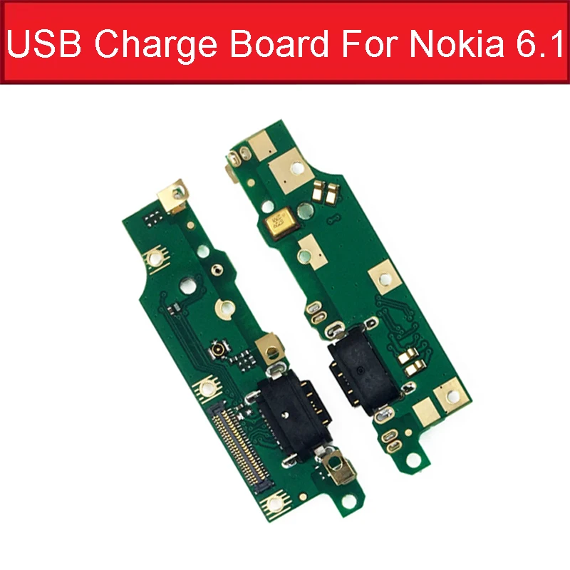 Charger USB Jack Board For Nokia 2 2.1 3 3.1 Plus 5 5.1 6 6.1 7 7.1 Plus 8 Charging USB Port Board Module Replacement Parts