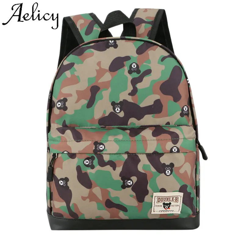 Aelicy/модный детский рюкзак с камуфляжным принтом для маленьких мальчиков и
