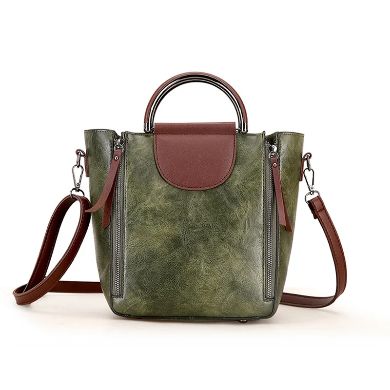 2018 новые модные повседневные Искусственная Кожа Трапеция сумка кольцо Дамы