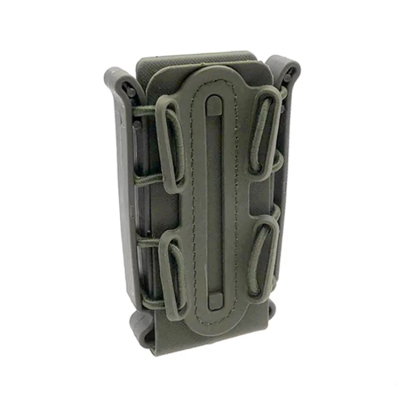 Molle тактический одиночный винтовочный маг мешок с открытым верхом для 9 мм патрона держатель подсумок Открытый 9 мм пуля винтовка карман