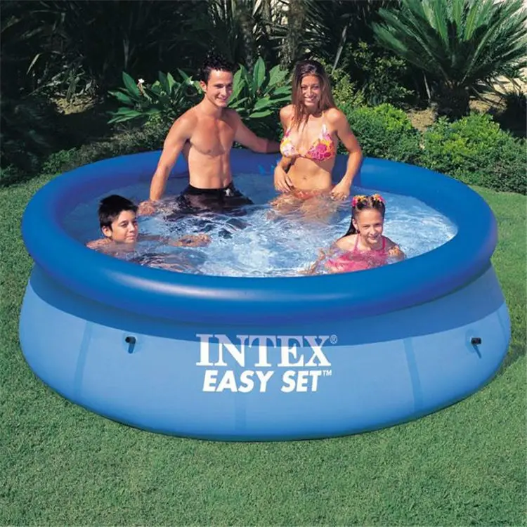 

Kingtoy Inflatable Swimming Pool Summer Outdoor Toy team play for 1-5 person adult and children PVC with Electric Air Pump Toy