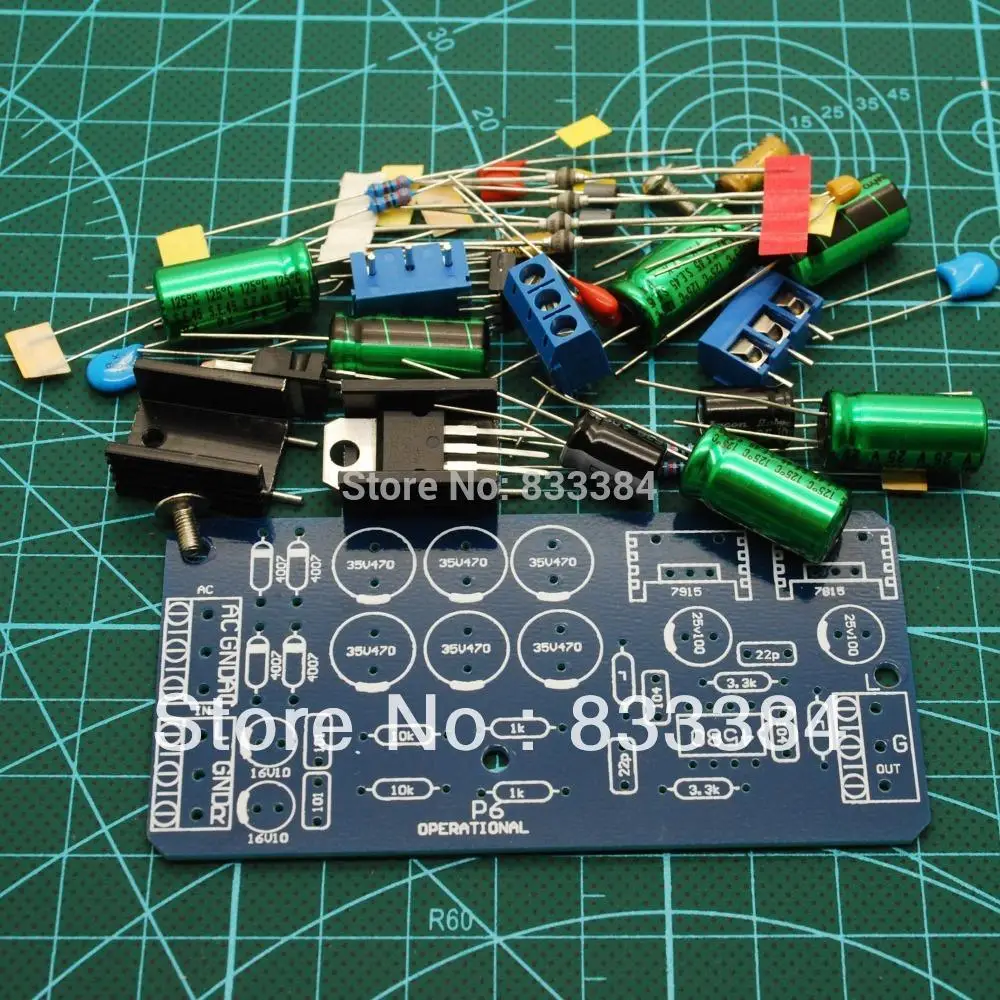 Бесплатная доставка Новый LJM P6 OP набор предусилителя DIY с радиатором x1 Высокое