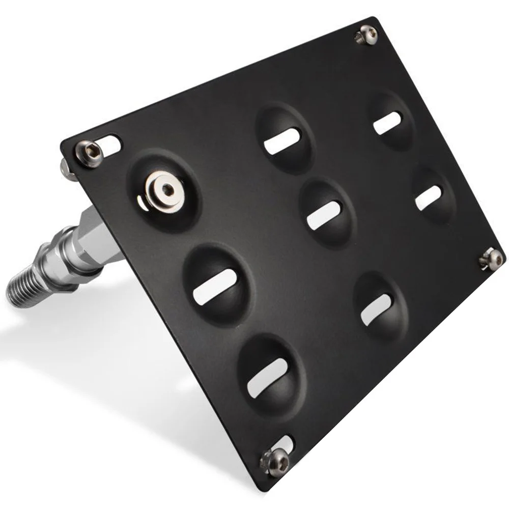 Передний бампер Фаркоп номерной знак Монтажный кронштейн держатель алюминиевый