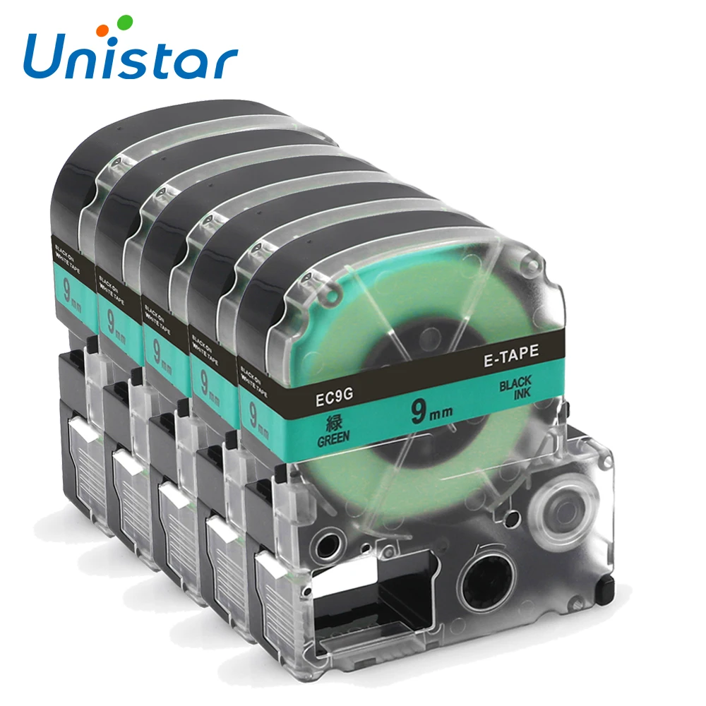 5 упаковок лента для принтера этикеток 9 мм|label printer ribbons|printer ribbonepson label |