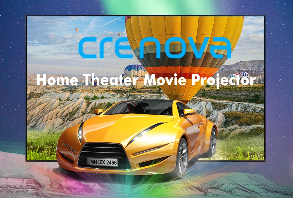 CRENOVA проводной синхронизация дисплей видео проектор для домашнего кинотеатра кинопроектор с HDMI USB VGA AV YG400 YG410 Мини проектор