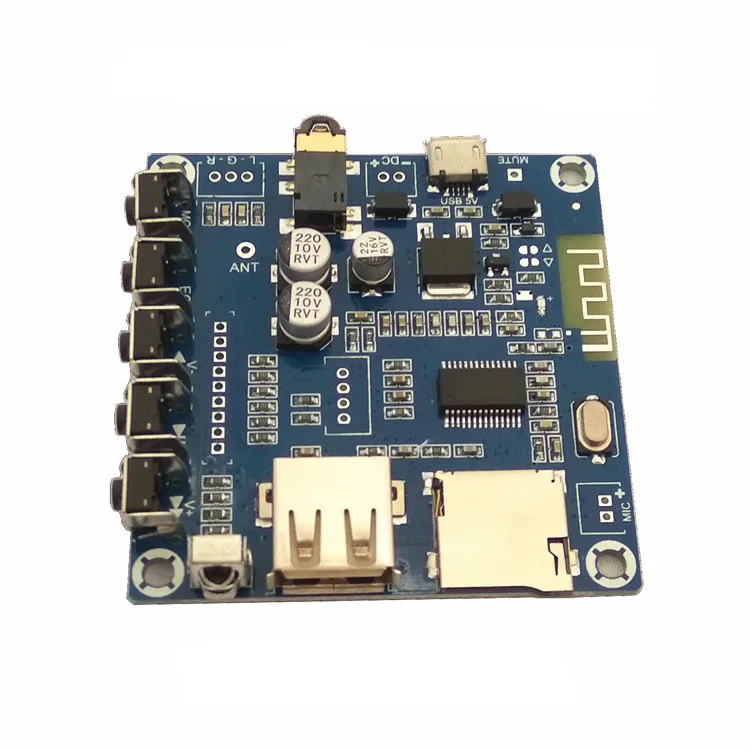 

Многофункциональный Bluetooth аудио декодер плата/MP3/U диск/TF карты плеер/FM радио
