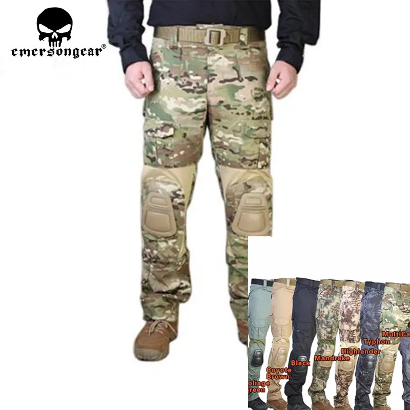 Брюки с наколенниками Emersongear G2 тактические брюки для страйкбола Emerson gen2 военные