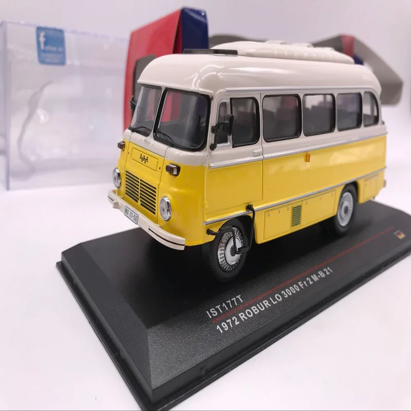 1:43 IST Simulation Classic 1972 ROBUR LO 3000 FrM B21 коллекция дисплей Модель сплав литье под давлением