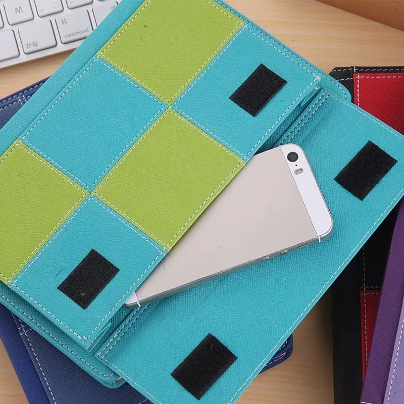 Креативный канцелярский кожаный блокнот модный комбинированный Твердый чехол