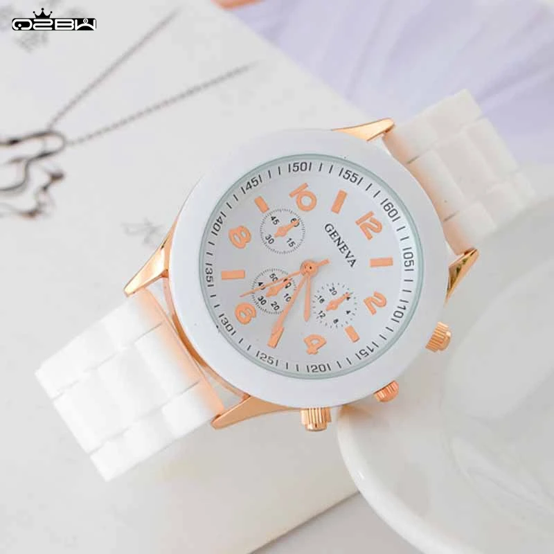For Women 2017 Hot Selling Luxury Leisure Fashion Watches Silica Gel With Quartz Watch Relogio Feminino WY1164BL | Наручные часы
