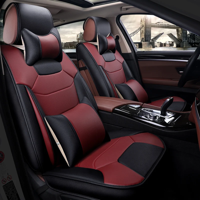 Чехлы для автомобильных сидений кожаные автомобильные аксессуары Kia ceed cerato sorento