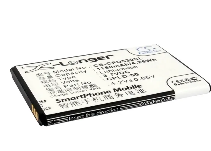 Аккумулятор Cameron Sino 1150 мАч фотосессия для Coolpad 8013 8811 D530 E239 W711 W713|Аккумуляторы