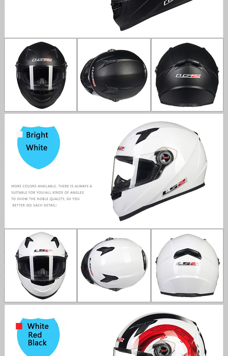 LS2 FF358 полный уход за кожей лица moto rcycle шлем ls2 moto cross racing мужские и женские casco moto шлем LS2 ECE утвержден без насоса