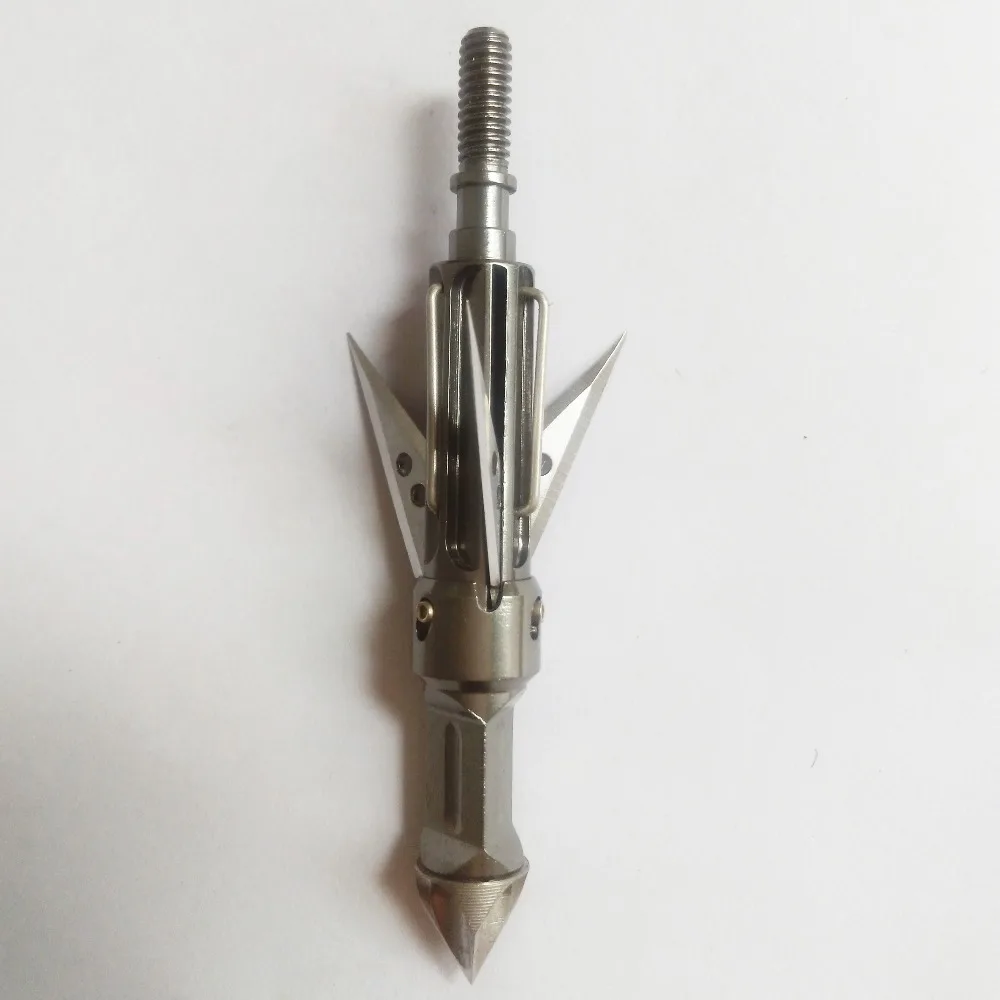 Дым чистый нержавеющая сталь лезвия для наконечников стрел 100 зерна охотничьи