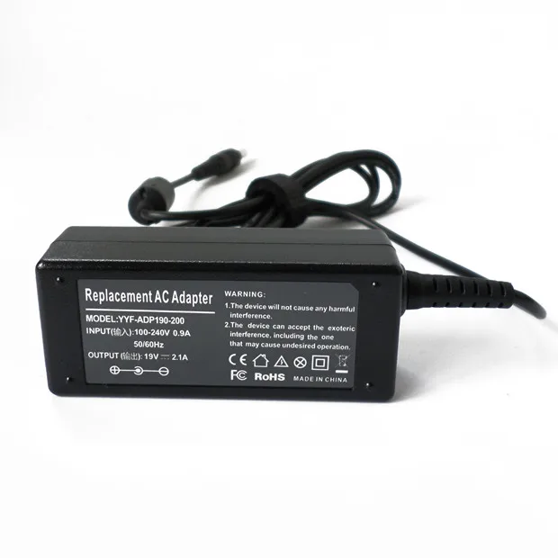 19V 2.1A Ноутбук AC адаптер Зарядное устройство для Samsung NC10 NC20 NPN130|ac adapter charger|19v 2.1alaptop ac