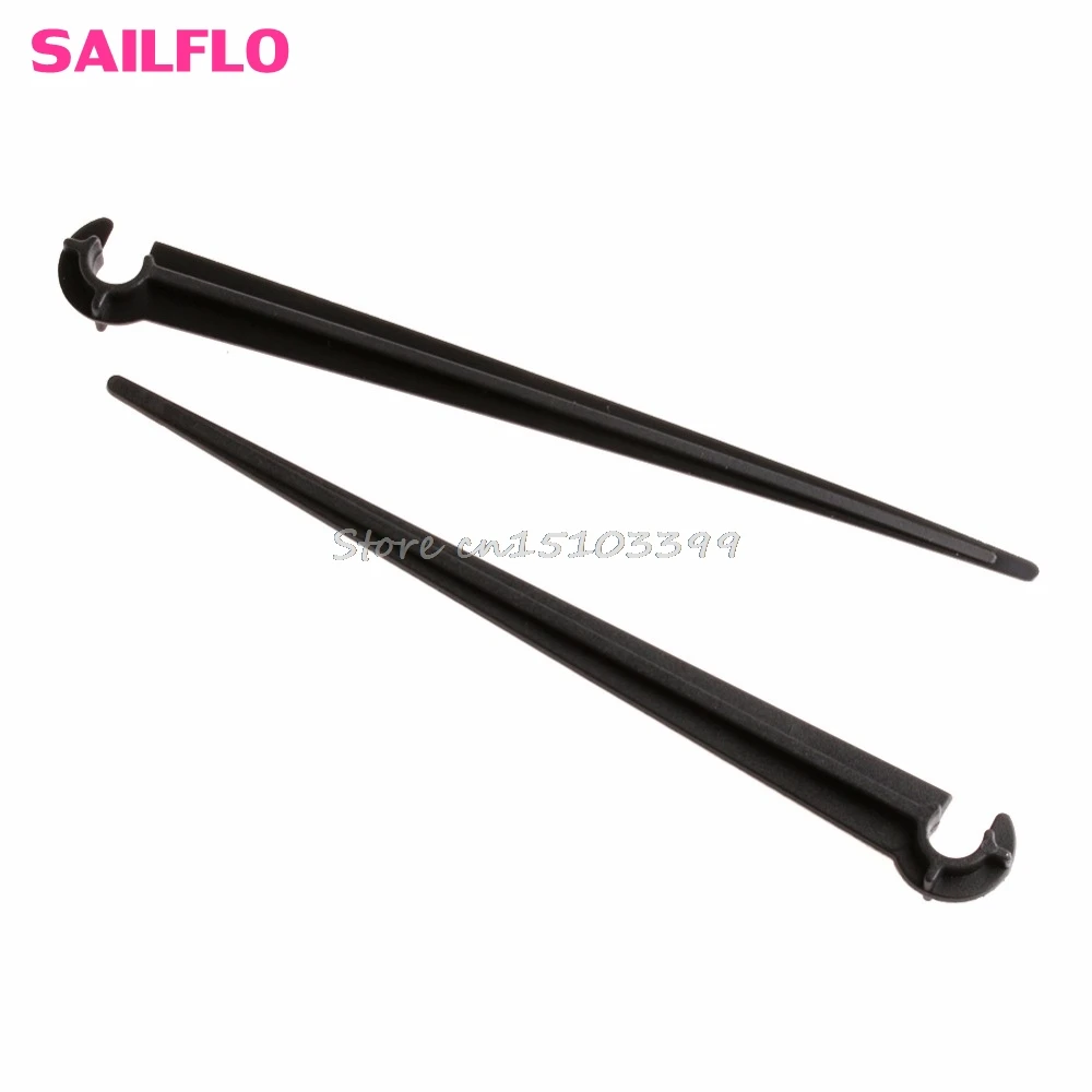 

New 100Pcs/Set 4/7mm Micro Hose Fixed C-Type Holders Drip Irrigation Accessories G08 Whosale&DropShip