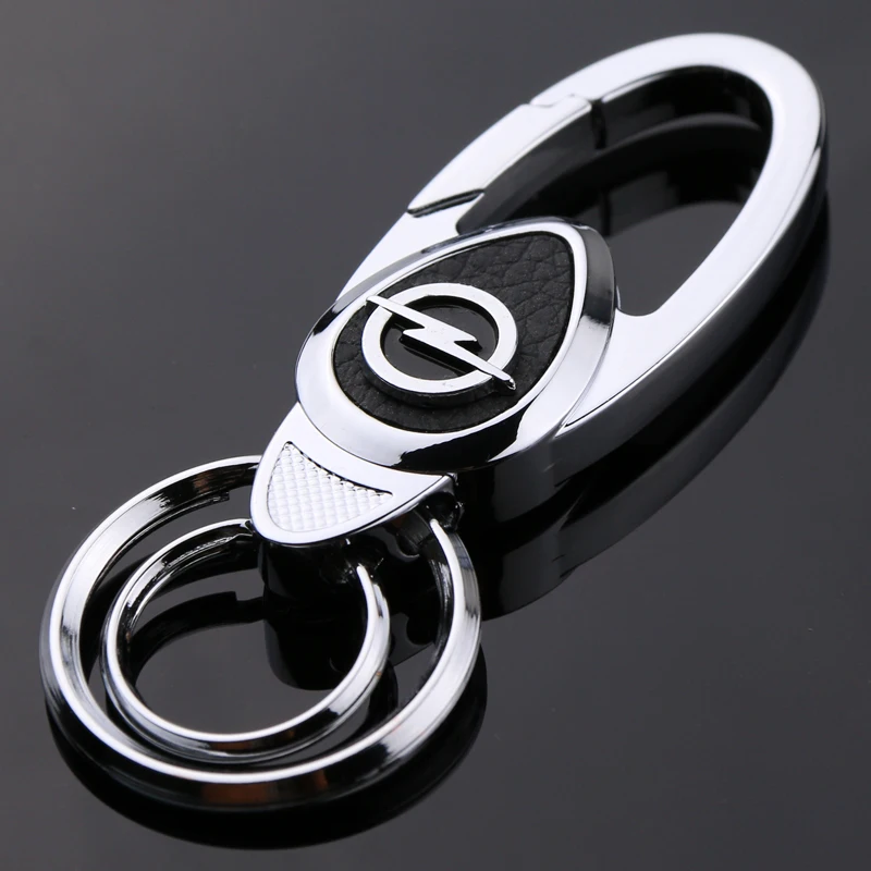 Модный металлический брелок для Opel Mini Cooper BMW Renault бесконечное Mazda hyundai Jaguar Nissan Benz Kia