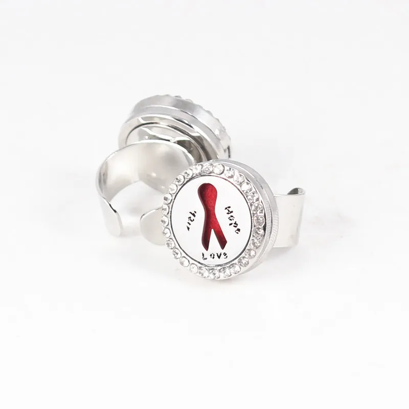 Minnie Mickey Open Cuff Diffuser Locket Ring 20mm Rhinestone Essential Oils Aromatherapy 10pcs Free Pads | Украшения и аксессуары