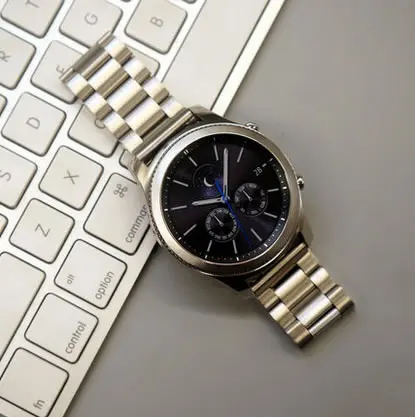 Ремешок для часов Huami Watch 1 роскошный браслет из нержавеющей стали Samsung Gear S3 Classic