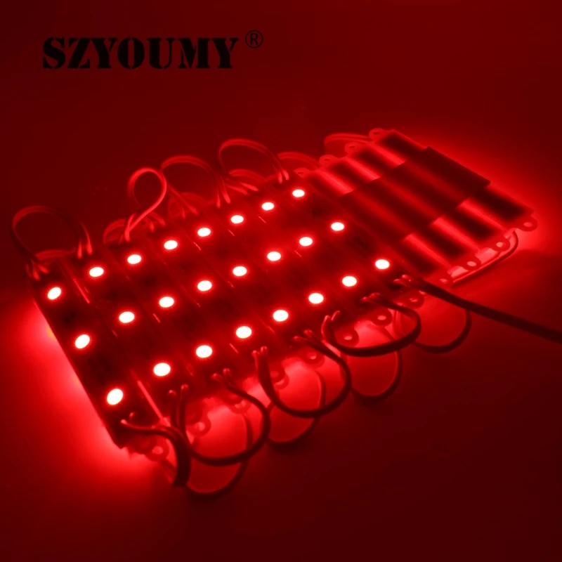 

SZYOUMY 5050 3LED RGB Led Module LED Backlighting Advertising Led LED Sign Boxes Waterproof IP65 DC12V 2000pcs/Lot