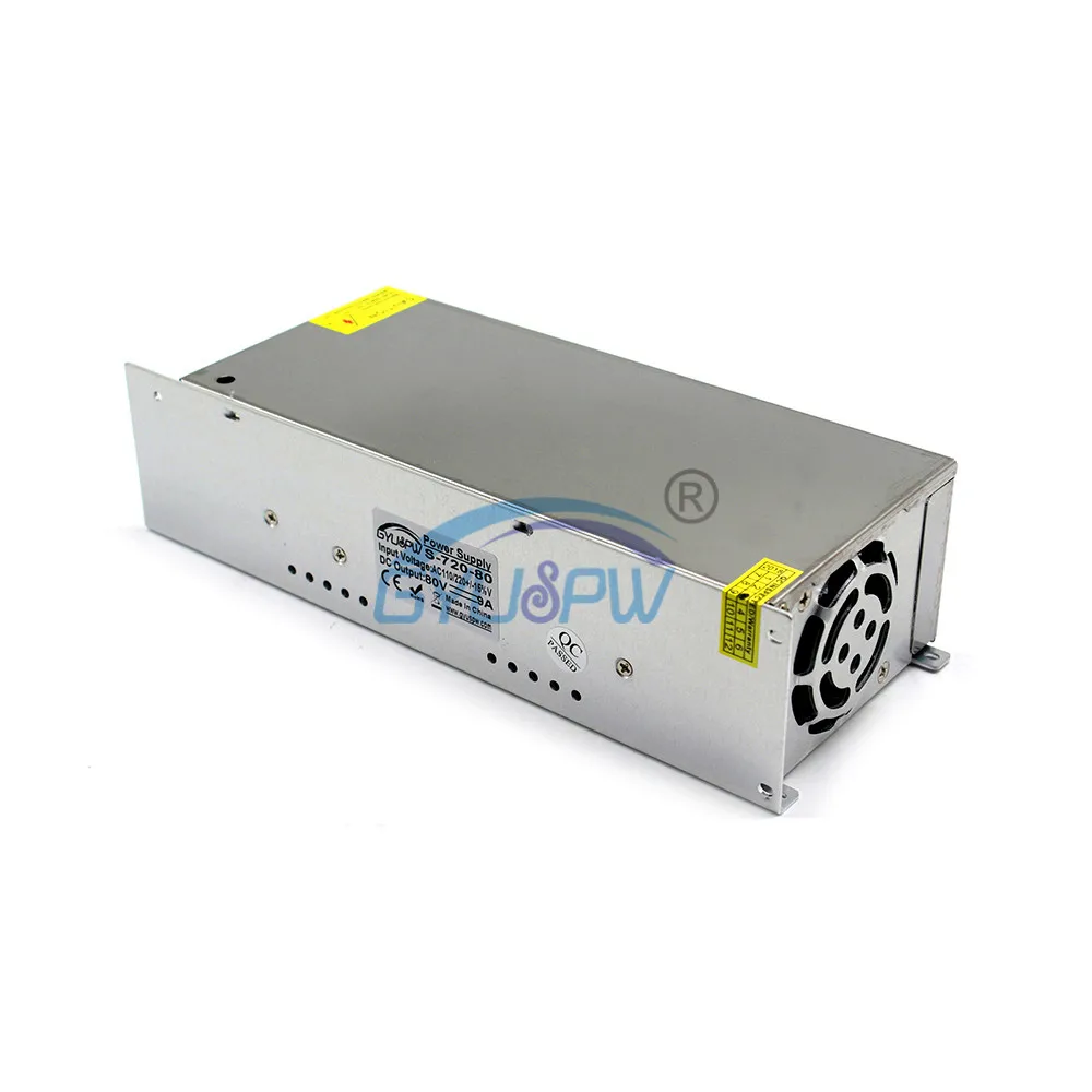 Переменный импульсный источник питания DC80V 9A 720W трансформатор драйвера 220V AC DC 80V