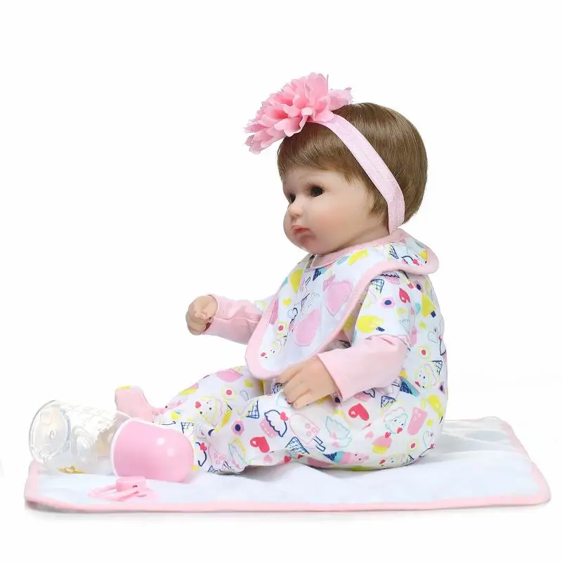 Реалистичная мягкая милая кукла NPK premmie baby bebes reborn игрушки для детей