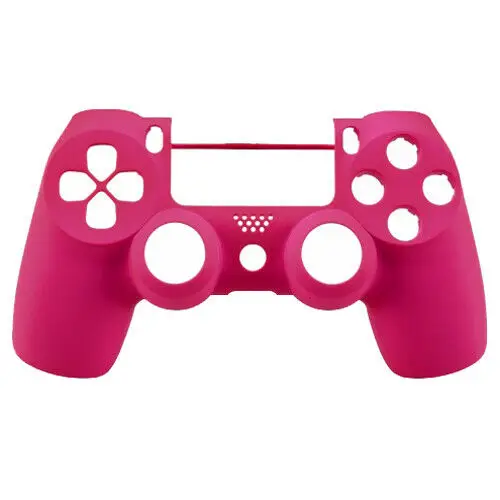 Матовый сенсорный PS4 Pro контроллер Лицевая панель передняя оболочка верхняя крышка чехол для Playstation 4 PRO JDM 040 JDS 040 Dualshock 4 V2 Gen2 - Цвет: Rose Red