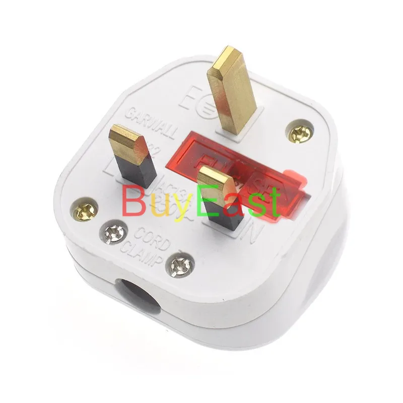 Великобритания Ирландия Малайзия Сингапур HK Rewireable Plug основной переключатель