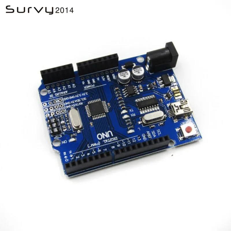 Igh Качество Один Комплект UNO R3 официальная коробка ATMEGA16U2 + MEGA328P чип для Arduino