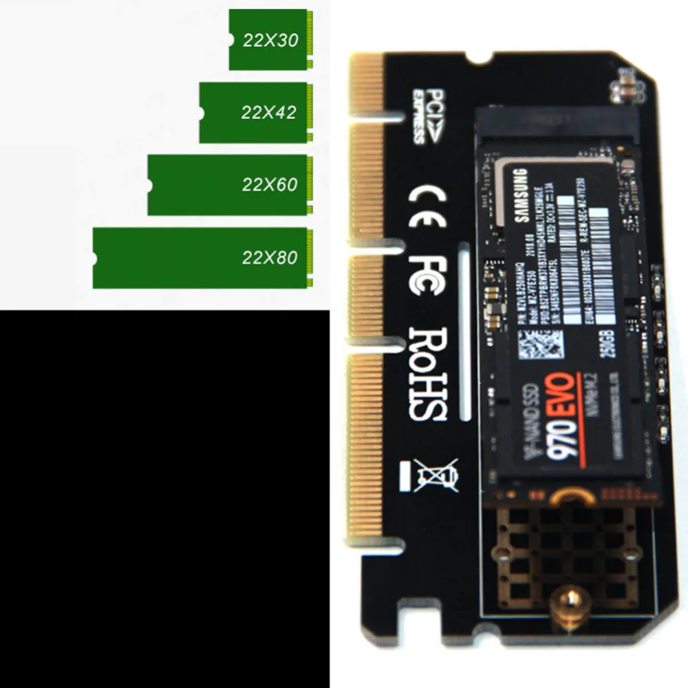 M.2 SSD PCIE            M.2 NVMe SSD NGFF  PCIE 3, 0 X16