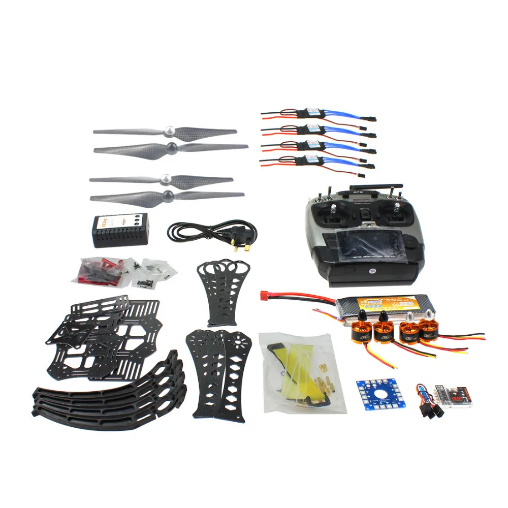 DIY RC Drone Quadrocopter ARF X4M360L комплект рамы QQ Super Radiolink AT9 набор для квадрокоптера AT9|radiolink