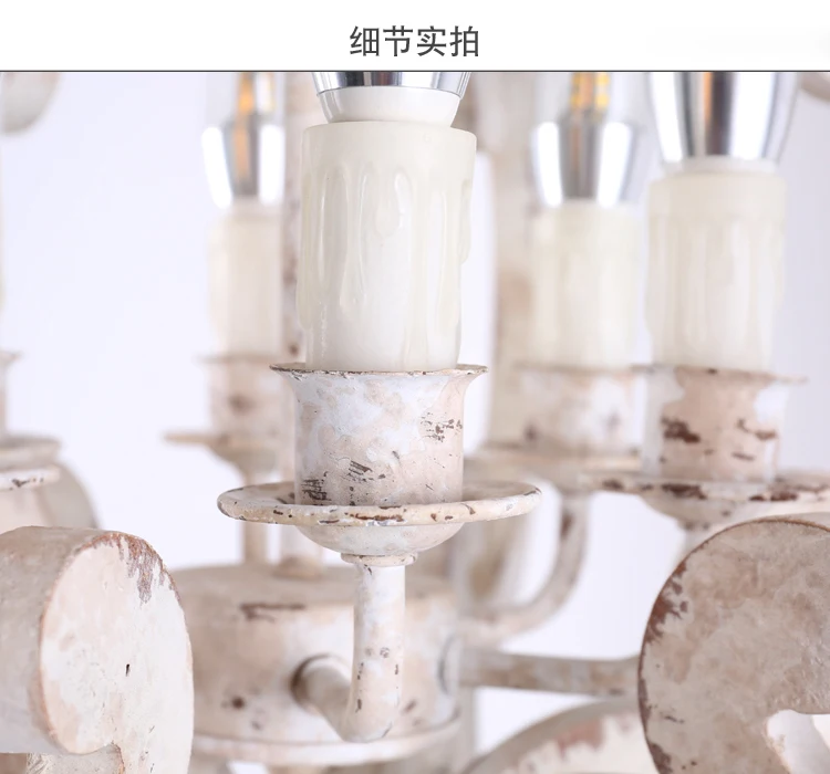 Винтажный подвесной светильник из массива дерева для ресторана кафе бара