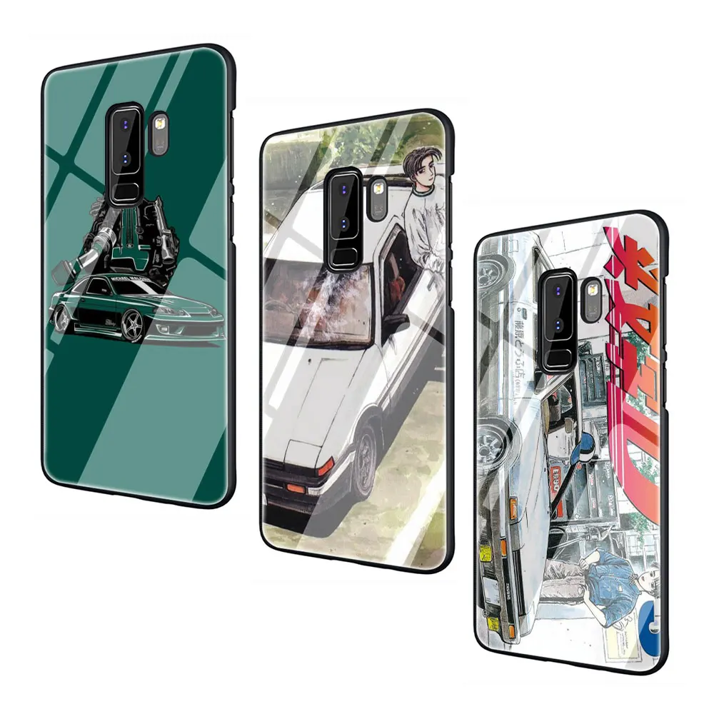 Чехол из закаленного стекла для Galaxy S7 edge S8 9 10 Plus Note 8 A10 20 30 40 50 60 70 | Мобильные