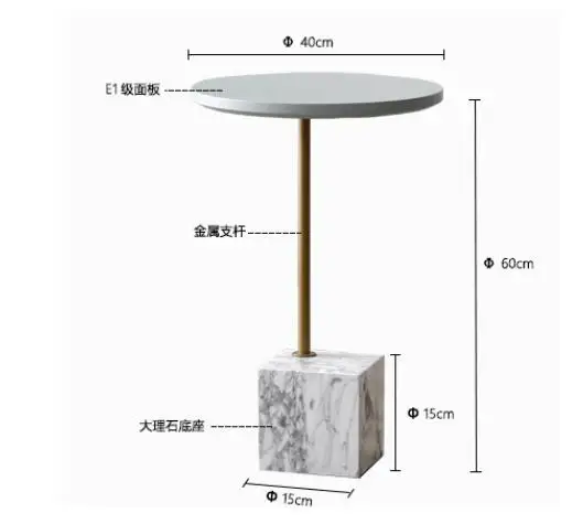 Louis модные кофейные столики современный скандинавский диван сбоку небольшой