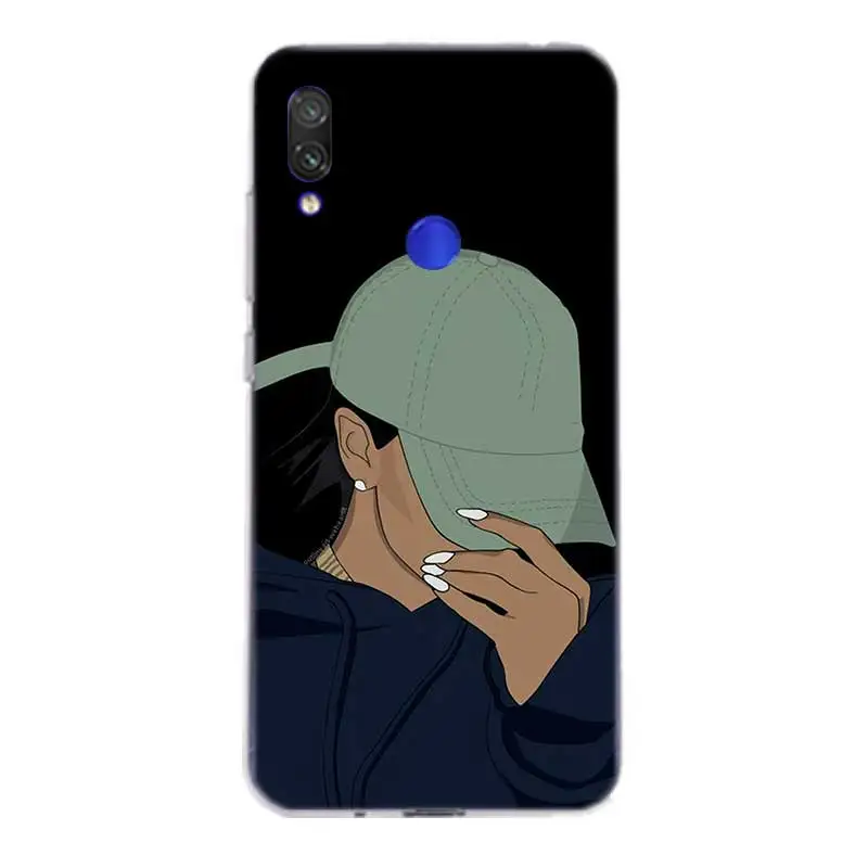 Billie Eilish Silicone Case For Xiaomi Redmi Note 7 6 Pro 5 4 4X K20 7A Y3 S2 5A 6A Xiomi Pocophone F1 9T 9 SE 8 A2 lite |