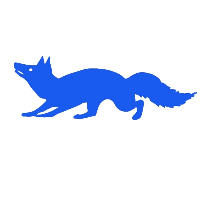 HotMeiNi животное Cunning Fox Run Быстрая автомобильная наклейка на бампер мотоциклы