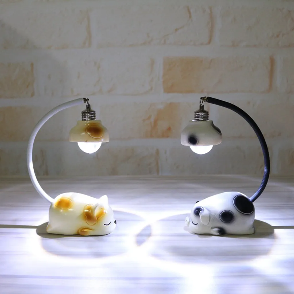 Новинка 2019 ночник с мультяшным котом 1 шт. милый кошачьей Свинкой украшение из