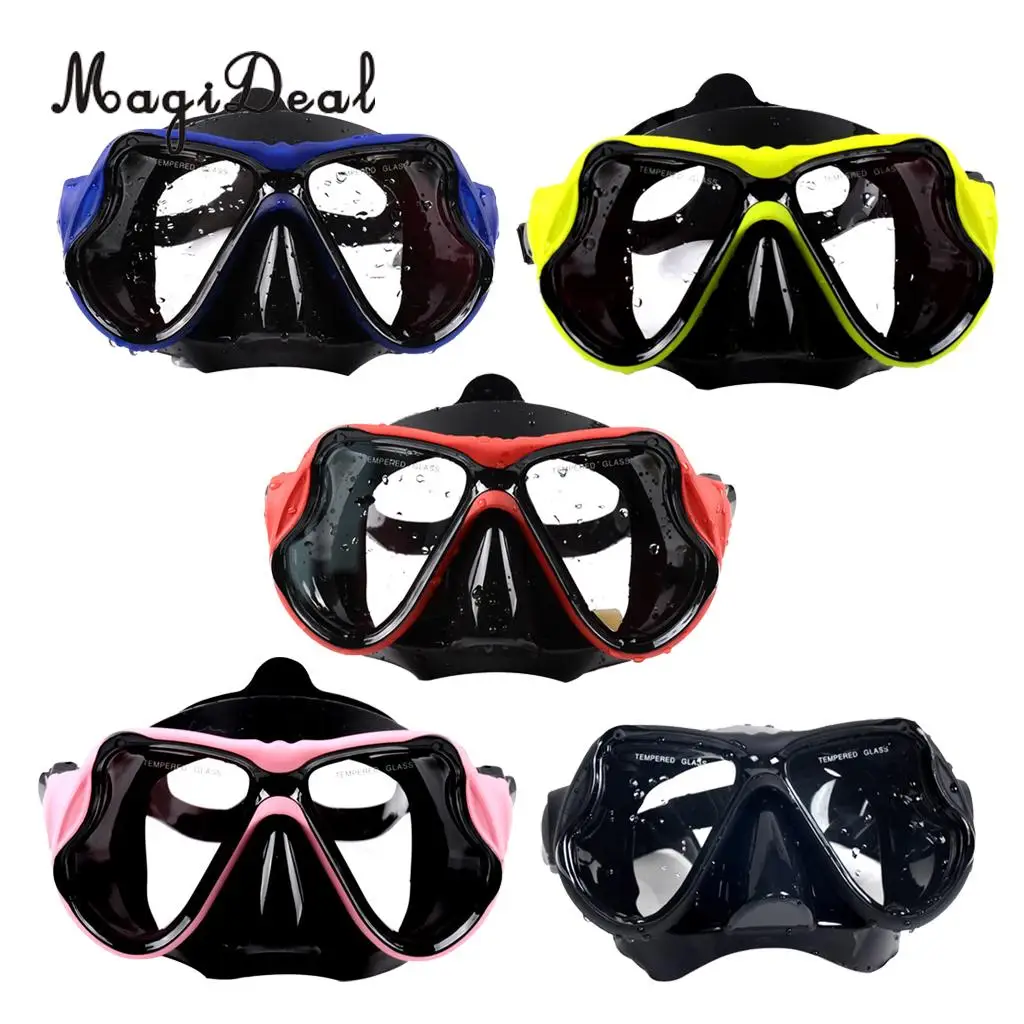 Противотуманная маска для взрослых MagiDeal дайвинга подводного плавания очки с