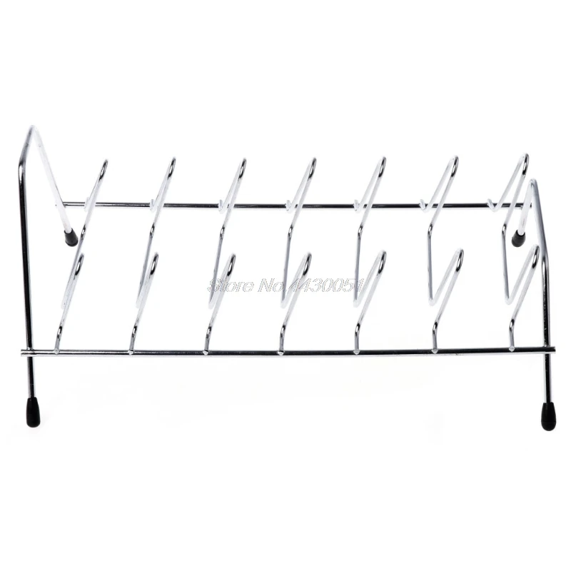 Новейшая Вертикальная сушилка из нержавеющей стали для посуды тарелок держатель