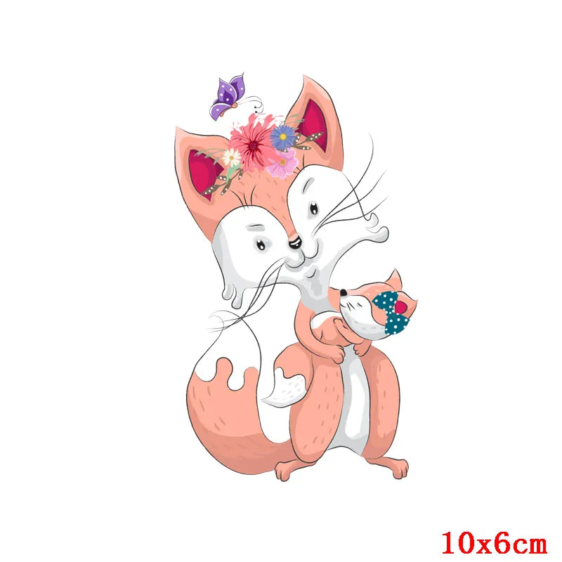 Prajna/Новинка Мультяшные животные теплопередача утюжок на переноске милый кролик